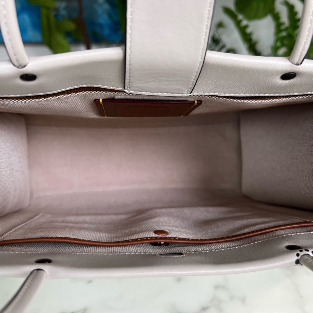 NWT Coach Cashin Carry 32 Trompe L’oeil C9724 Spring 2022 Runway Collection - Picture 10 of 16